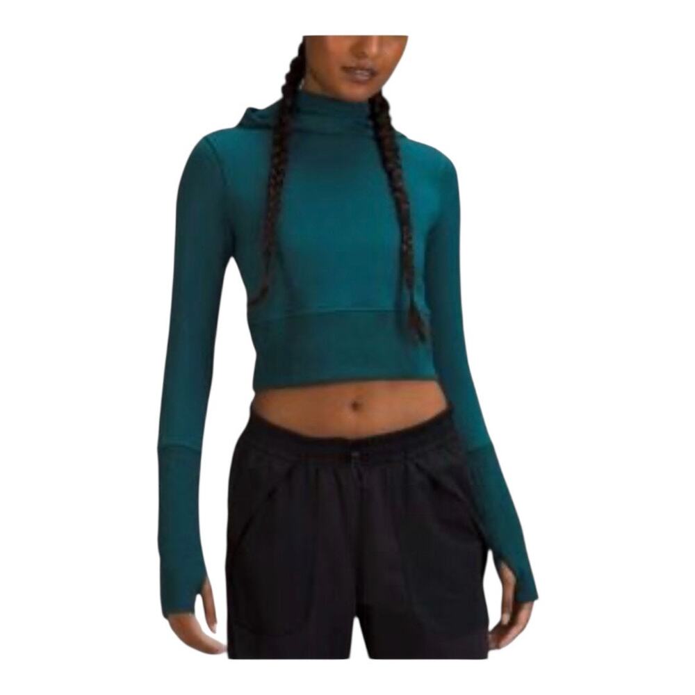 Lululemon Sweatshirt Women 6 Teal